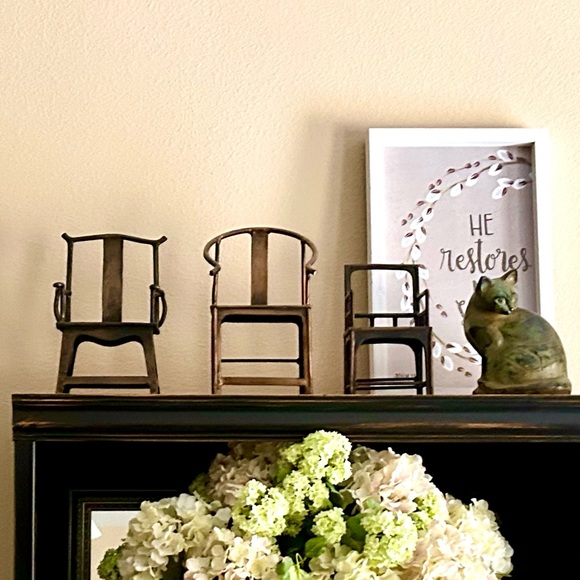 Pottery Barn Iron Miniature Chair - Picture 9 of 9
